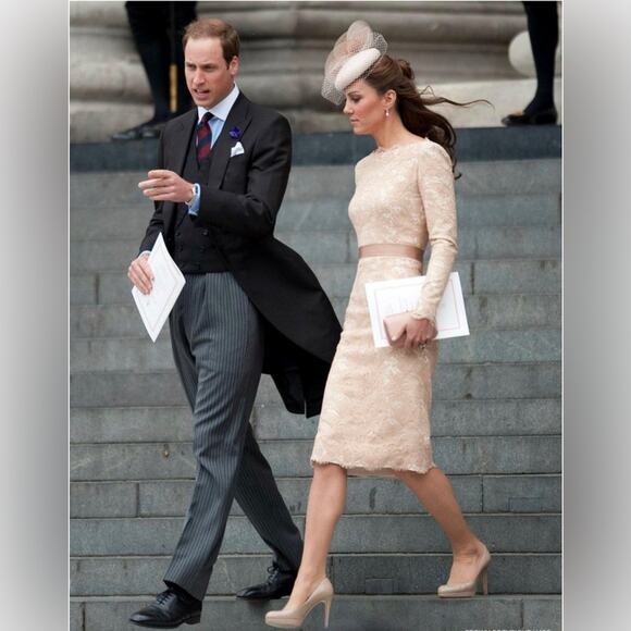 LK Bennett Sledge Glitter Platform Stiletto Black Heel Pumps Size 38 - Picture 11 of 11